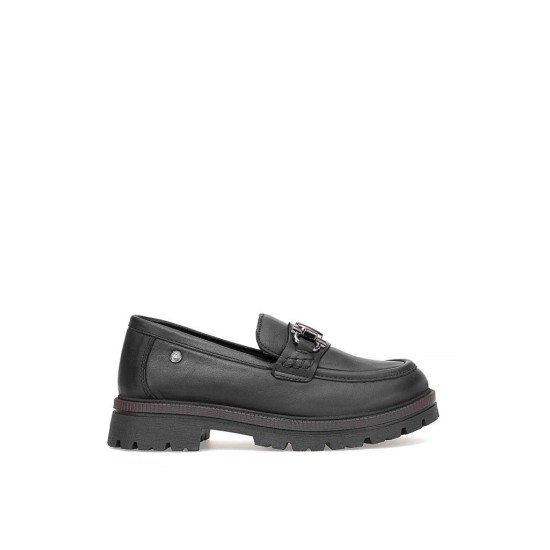 MAMMAMİA D25KA-3195 KADIN LOAFER DERİ AYAKKABI