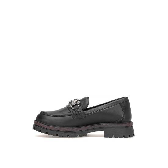 MAMMAMİA D25KA-3195 KADIN LOAFER DERİ AYAKKABI