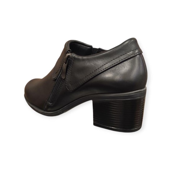 MAMMAMİA D25KA-3725 TOPUKLU KLASİK BOTİ DERİ KADIN  AYAKKABI