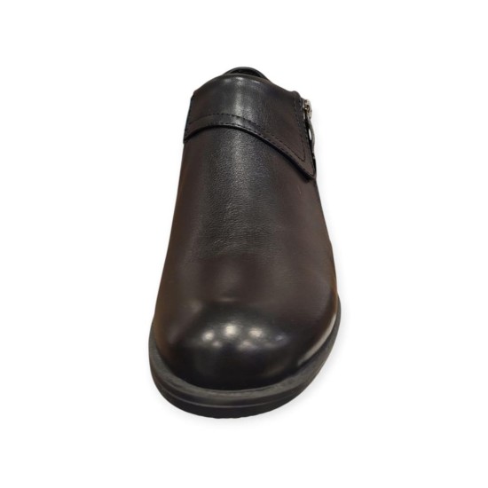 MAMMAMİA D25KA-3725 TOPUKLU KLASİK BOTİ DERİ KADIN  AYAKKABI