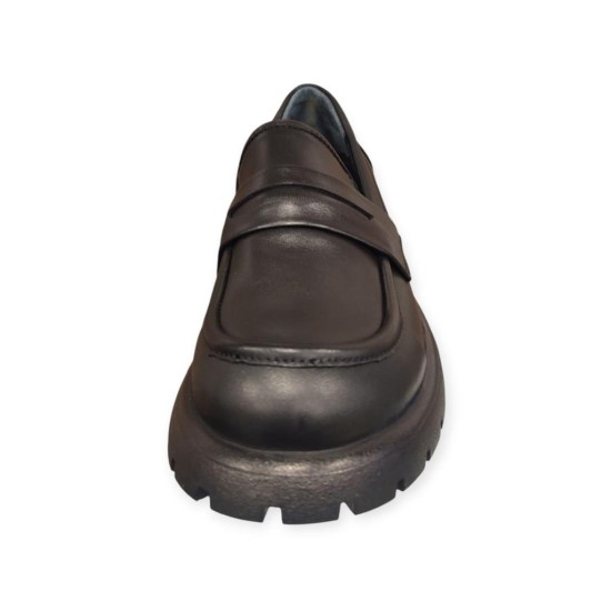 MAMMAMİA D25KA-795 KADIN LOAFER DERİ AYAKKABI