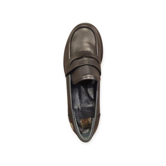 MAMMAMİA D25KA-795 KADIN LOAFER DERİ AYAKKABI