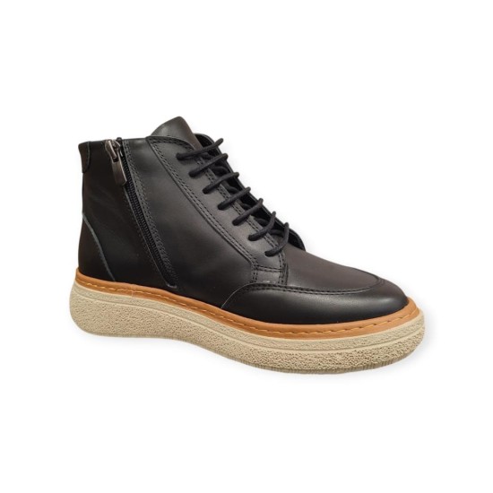 MAMMAMİA D25KB-1025 ESNEK HAFİF DERİ KADIN SPOR  BOT