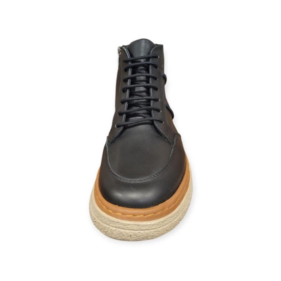 MAMMAMİA D25KB-1025 ESNEK HAFİF DERİ KADIN SPOR  BOT