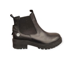 MAMMAMİA D25KB-1625 KISA TOPUK KAYMAZ CHELSİ DERİ KADIN BOT