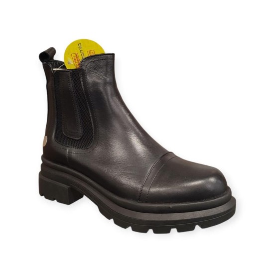 MAMMAMİA D25KB-1660 KISA TOPUK KADIN DERİ BOT