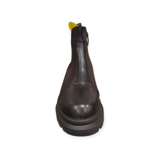 MAMMAMİA D25KB-1660 KISA TOPUK KADIN DERİ BOT