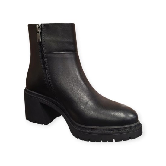 MAMMAMİA D25KB-8470 TOPUKLU DERİ HAFİF KADIN BOT