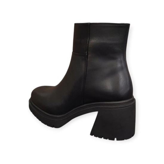 MAMMAMİA D25KB-8470 TOPUKLU DERİ HAFİF KADIN BOT
