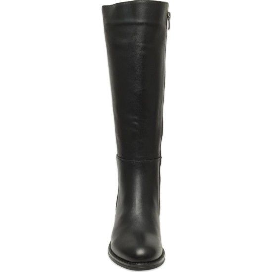 MAMMAMİA D25KC-2300 TOPUKLU KADIN DERİ ÇİZME