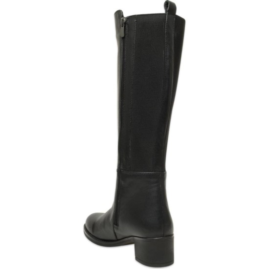 MAMMAMİA D25KC-2300 TOPUKLU KADIN DERİ ÇİZME