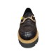MAMMAMİA D25YA-3790 TOPUKLU HAFİF LOAFER DERİ KADIN AYAKKABI