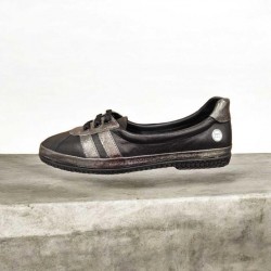 MAMMAMİA D25YA-715 YUMUŞAK DERİ GÜNLÜK KADIN BABET AYAKKABI