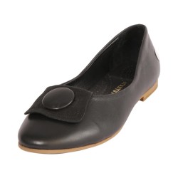 MAMMAMİA D25YA-7225 DÜZ TABAN KADIN DERİ BABET