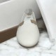 MAMMAMİA D25YA-7425 YUMUŞAK DERİ DÜZ TABAN KADIN DERİ BABET