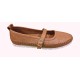 MAMMAMİA D25YA-775 KADIN DERİ BANTLI BABET