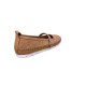 MAMMAMİA D25YA-775 KADIN DERİ BANTLI BABET