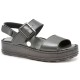MAMMAMİA D25YS-2375 KALIN TABAN DERİ KADIN SANDALET