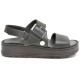 MAMMAMİA D25YS-2375 KALIN TABAN DERİ KADIN SANDALET