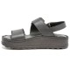 MAMMAMİA D25YS-2375 KALIN TABAN DERİ KADIN SANDALET