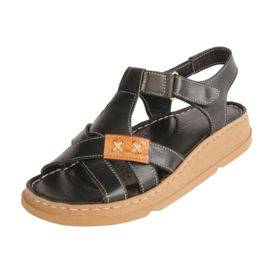 MAMMAMİA D25YS-2440 ORTOPEDİK YUMUŞAK DERİ KADIN SANDALET