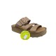 MAMMAMİA D25YT-1295 KALIN TABAN YUMUŞAK DERİ KADIN SANDALET