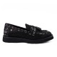 MAMMAMİA D26YA-3820 PÜSKÜLLÜ DELİKLİ LOAFER KADIN AYAKKABI