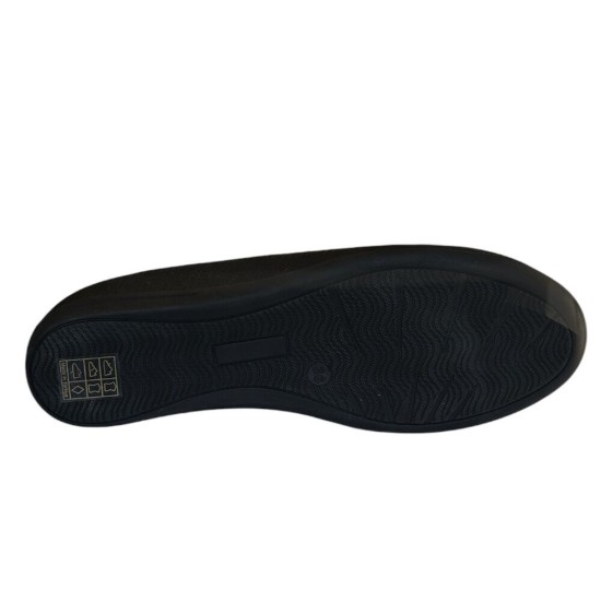 MAMMAMİA D26YA-720 GİZLİ DOLGU BASKILI DERİ KADIN BABET
