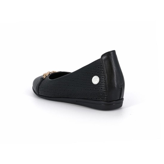 MAMMAMİA D26YA-725 GİZLİ DOLGU YAZLIK DERİ KADIN BABET