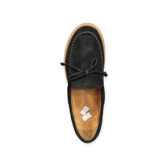 MAMMAMİA D26YA-7735  LOAFER SÜET DERİ GÜNLÜK KADIN AYAKKABI