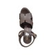 MAMMAMİA D26YS-5385 DOLGU TOPUK DERİ KADIN SANDALET