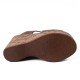 MAMMAMİA D26YT-1720 PLATFORM DOLGU DERİ GENÇ KADIN TERLİK