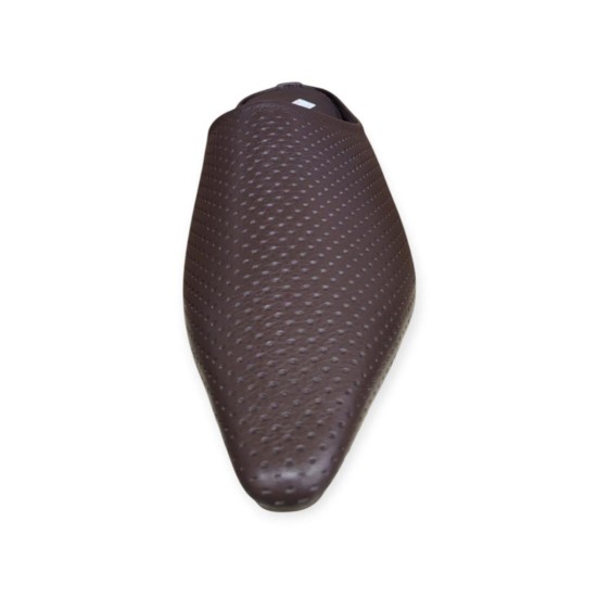 MAMMAMİA D26YT-6040 FINDIK TOPUK SİVRİ DERİ KADIN TERLİK