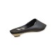 MAMMAMİA D26YT-6040 FINDIK TOPUK SİVRİ DERİ KADIN TERLİK
