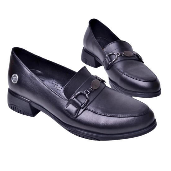 MAMMAMİA KISA TOPUK LOAFER KADIN DERİ AYAKKABI