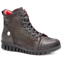 MAMMAMİAD21KB-4345 DÜZ TABAN DERİ GÜNLÜK KADIN BOT