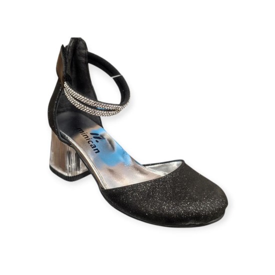 MİNİCAN BR-161-26 TOPUKLU YANLARI AÇIK ÇOCUK ABİYE AYAKKABI