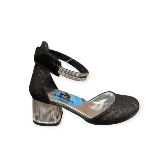 MİNİCAN BR-161-26 TOPUKLU YANLARI AÇIK ÇOCUK ABİYE AYAKKABI