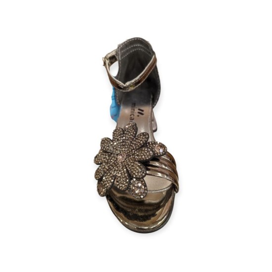 MİNİCAN BR-186-26 TOPUKLU ÇOCUK ABİYE SANDALET