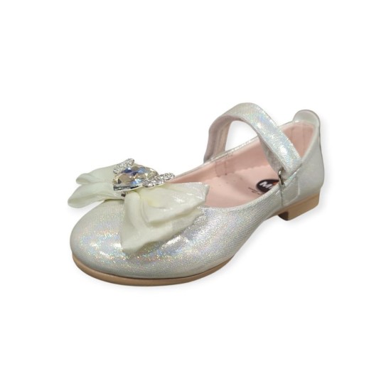 MİNİCAN HY-501 CIRTLI SİMLİ FİYONKLU ABİYE KIZ ÇOCUK BABET