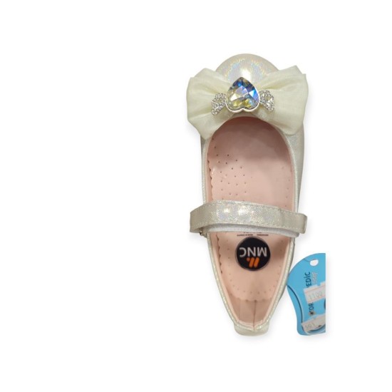 MİNİCAN HY-501 CIRTLI SİMLİ FİYONKLU ABİYE KIZ ÇOCUK BABET