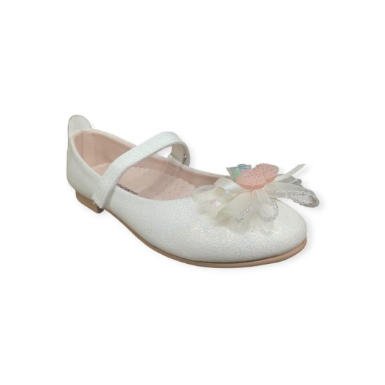 MİNİCAN HY-F 511 FİYONK DETAYLI KIZ ÇOCUK BABET