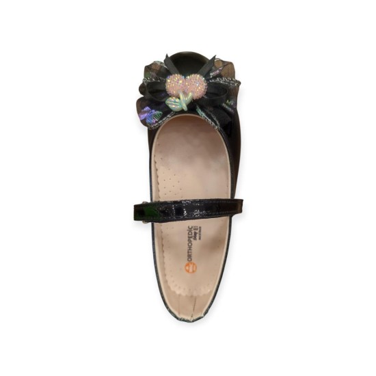 MİNİCAN HY-F 511 FİYONK DETAYLI KIZ ÇOCUK BABET