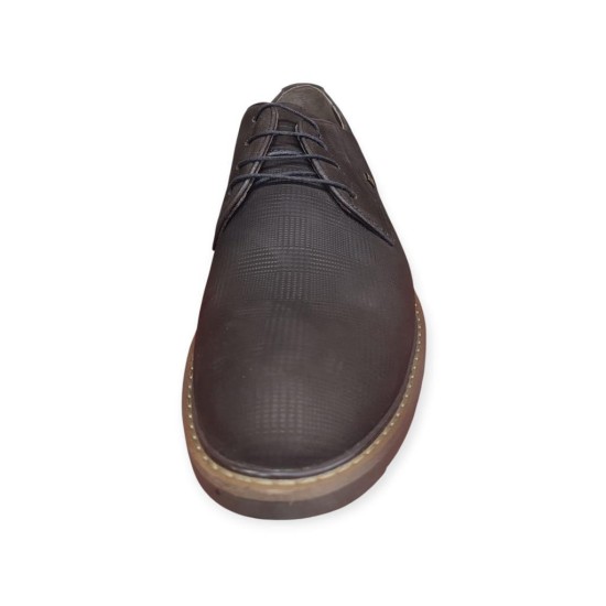 PEPİTA 3055-1 NUBUK DERİ KLASİK BAĞCIKLI ERKEK AYAKKABI