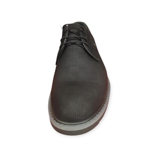 PEPİTA 3055-1 NUBUK DERİ KLASİK BAĞCIKLI ERKEK AYAKKABI