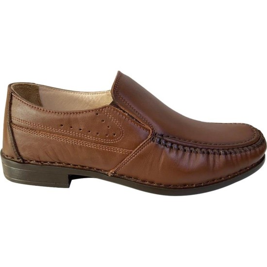 PEPİTA 3607 TOPUKLU HAFİF  TABAN COMFORT DERİ ERKEK AYAKKABI