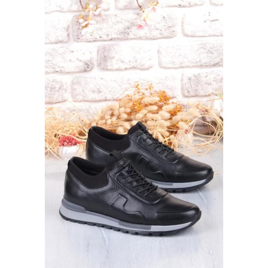 PEPİTA 5333 STREÇ AĞIZ DERİ GENÇ ERKEK AYAKKABI