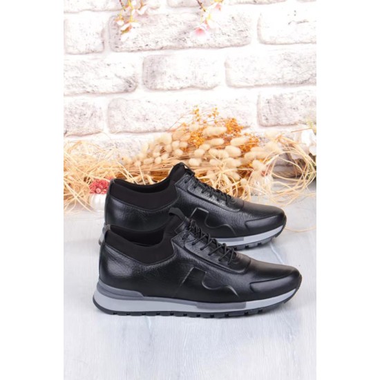 PEPİTA 5333 STREÇ AĞIZ DERİ GENÇ ERKEK AYAKKABI