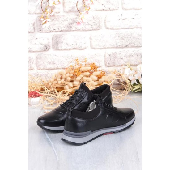 PEPİTA 5333 STREÇ AĞIZ DERİ GENÇ ERKEK AYAKKABI