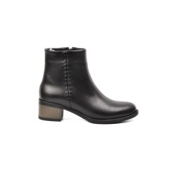 PEPİTA 8091 KALIN TOPUKLU FERMUARLI KLASİK KADIN BOT